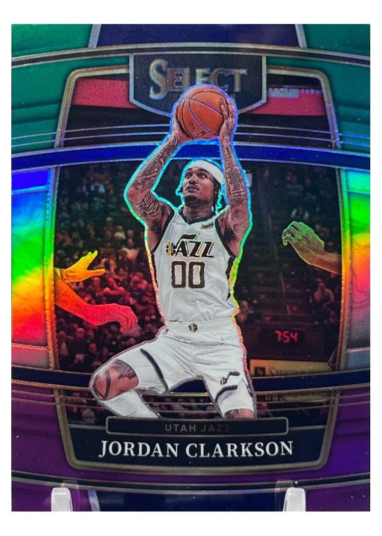 2021-22 Panini Select Base Set Jordan Clarkson #38 card