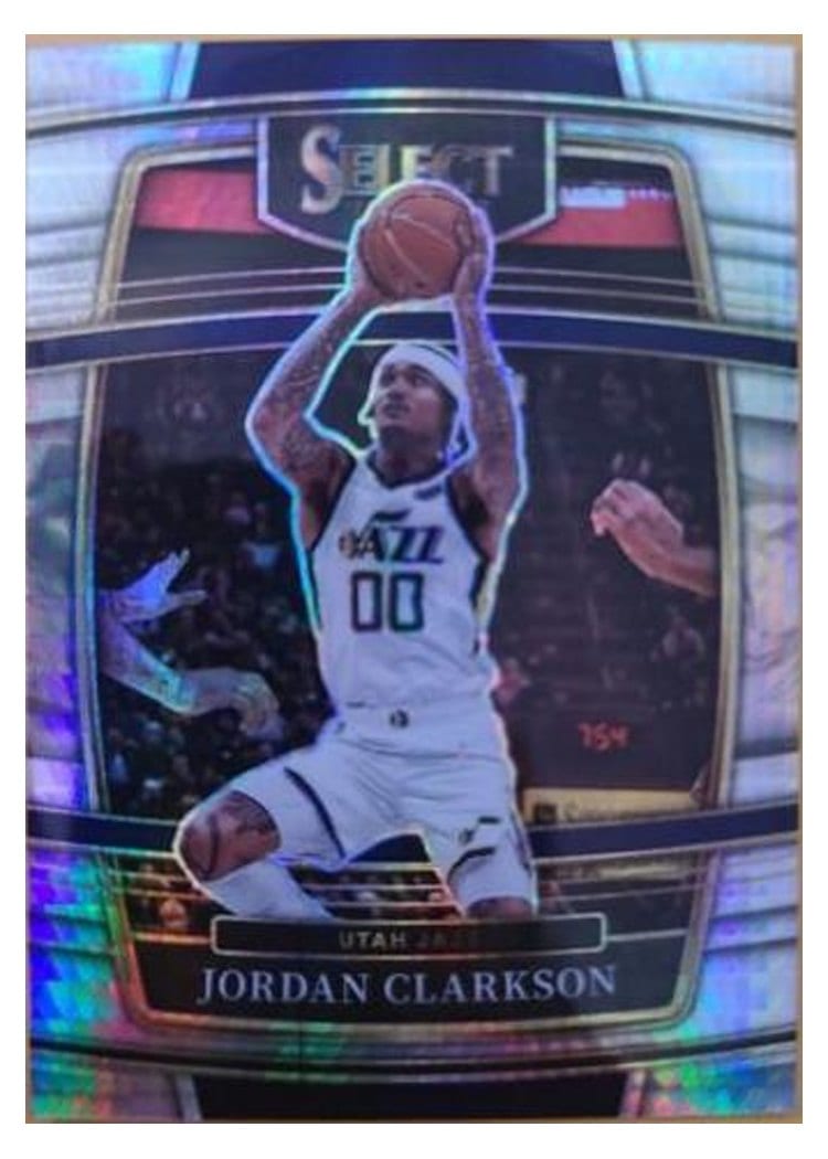 2021-22 Panini Select Base Set Jordan Clarkson #38 card