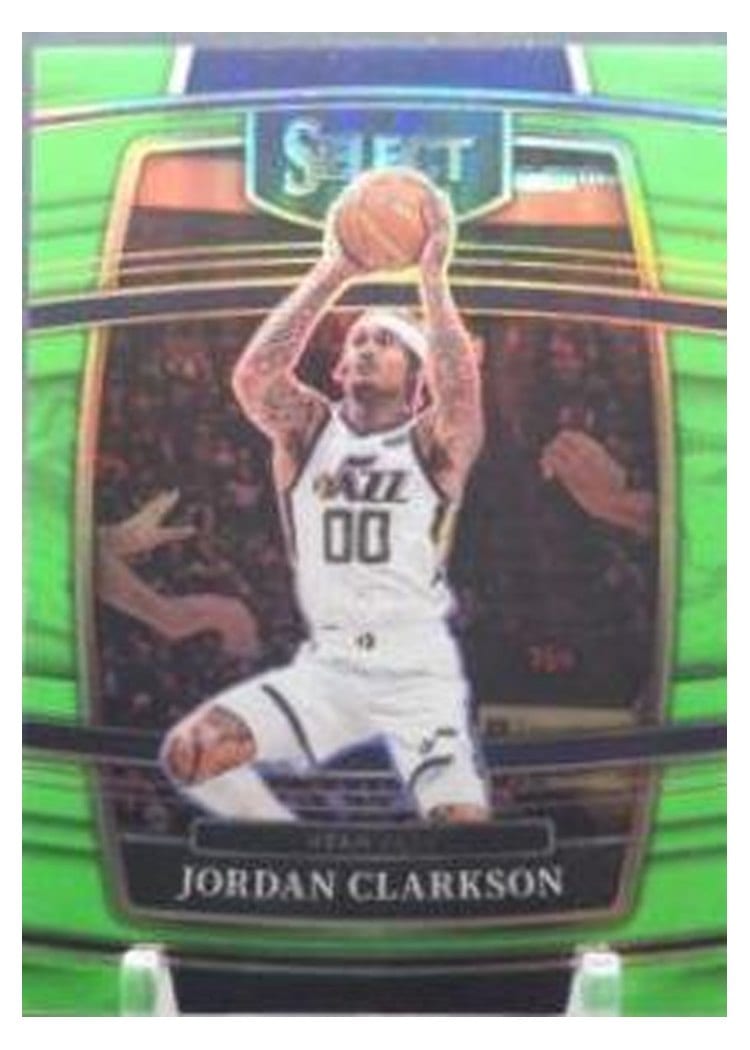 2021-22 Panini Select Base Set Jordan Clarkson #38 card