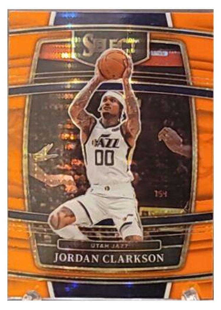 2021-22 Panini Select Base Set Jordan Clarkson #38 card