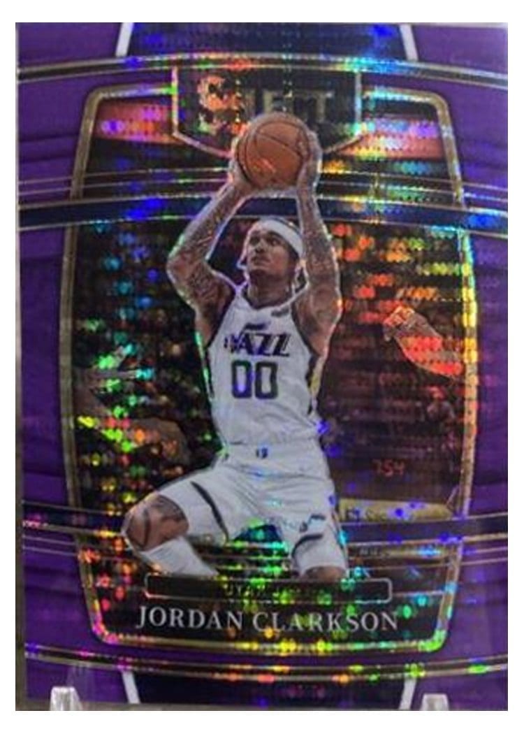 2021-22 Panini Select Base Set Jordan Clarkson #38 card