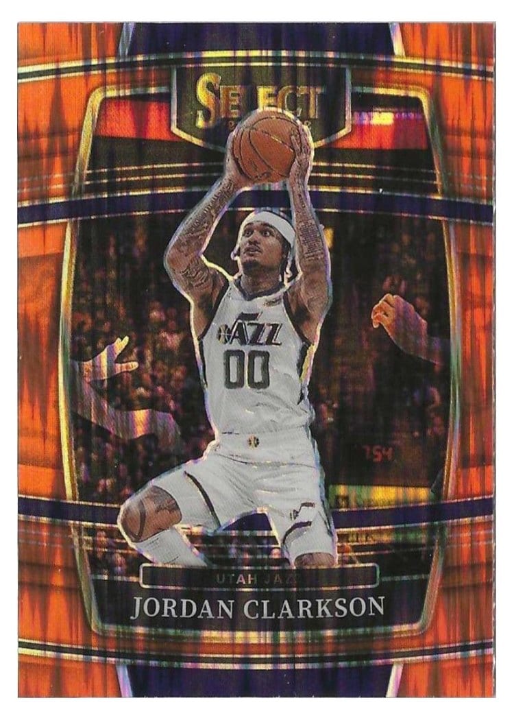 2021-22 Panini Select Base Set Jordan Clarkson #38 card