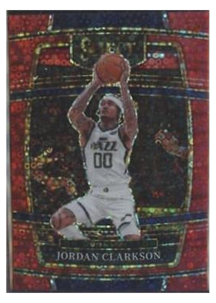 2021-22 Panini Select Base Set Jordan Clarkson #38 card