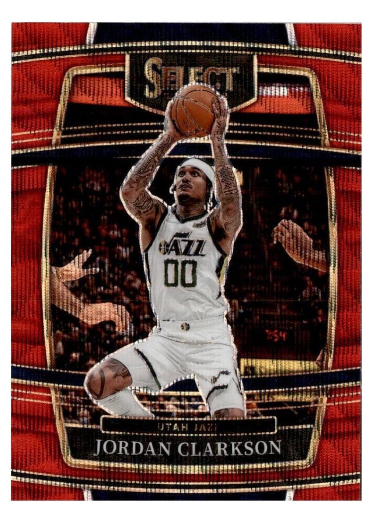 2021-22 Panini Select Base Set Jordan Clarkson #38 card