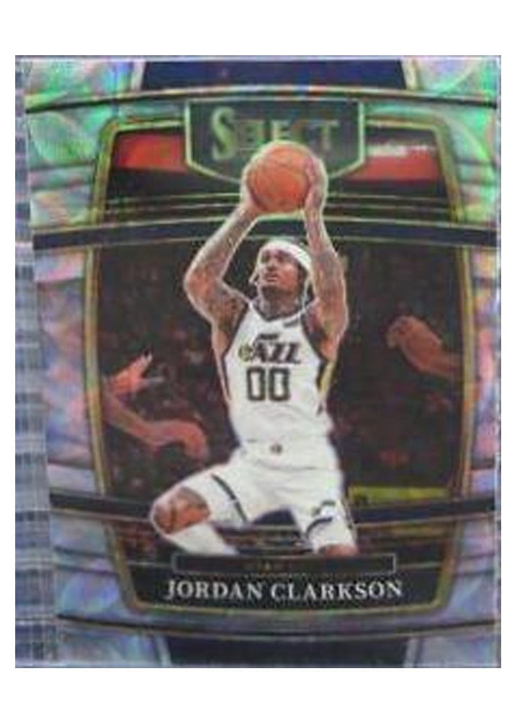 2021-22 Panini Select Base Set Jordan Clarkson Scope Prizm #38 card