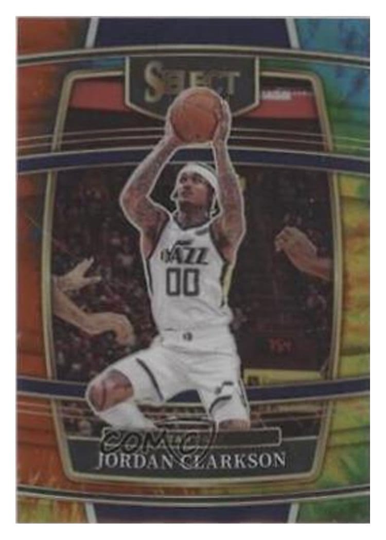 2021-22 Panini Select Base Set Jordan Clarkson #38 card