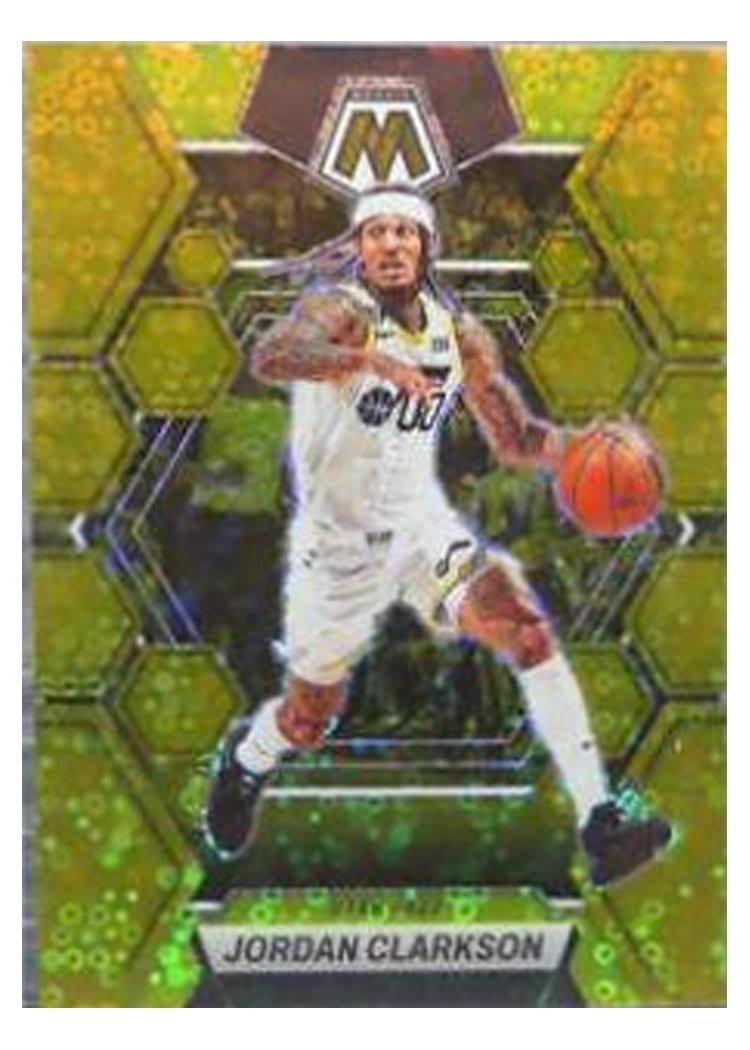 2022-23 Panini Mosaic Base Set Jordan Clarkson #123 card