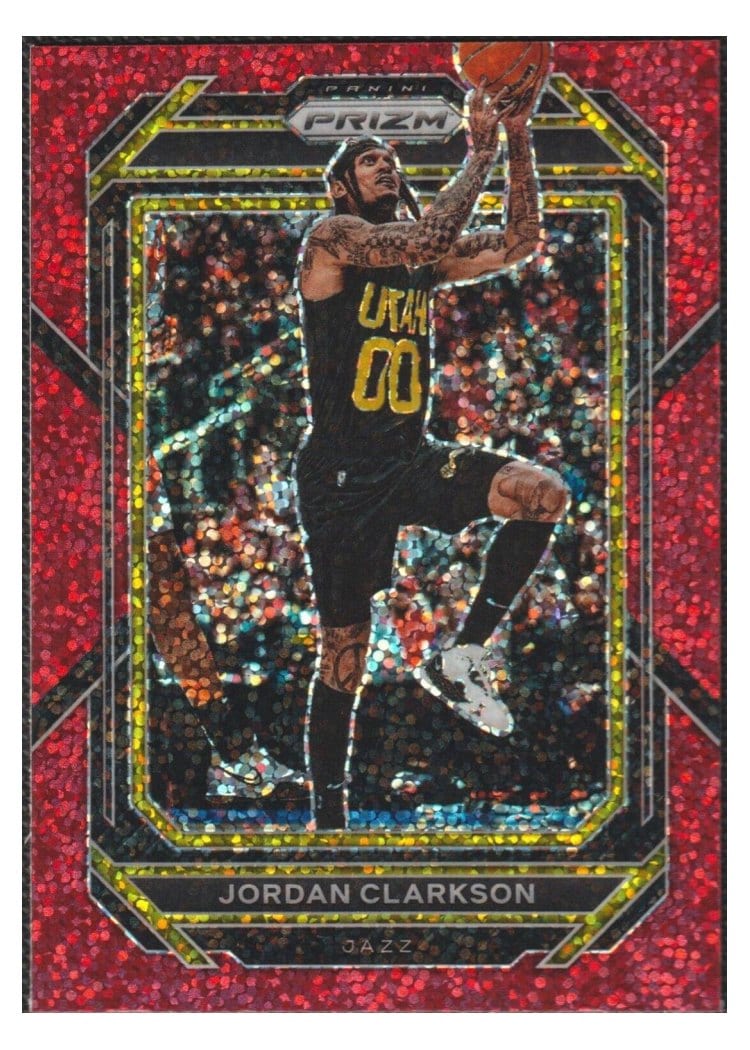 2022-23 Panini Prizm Base Set Jordan Clarkson #54 card
