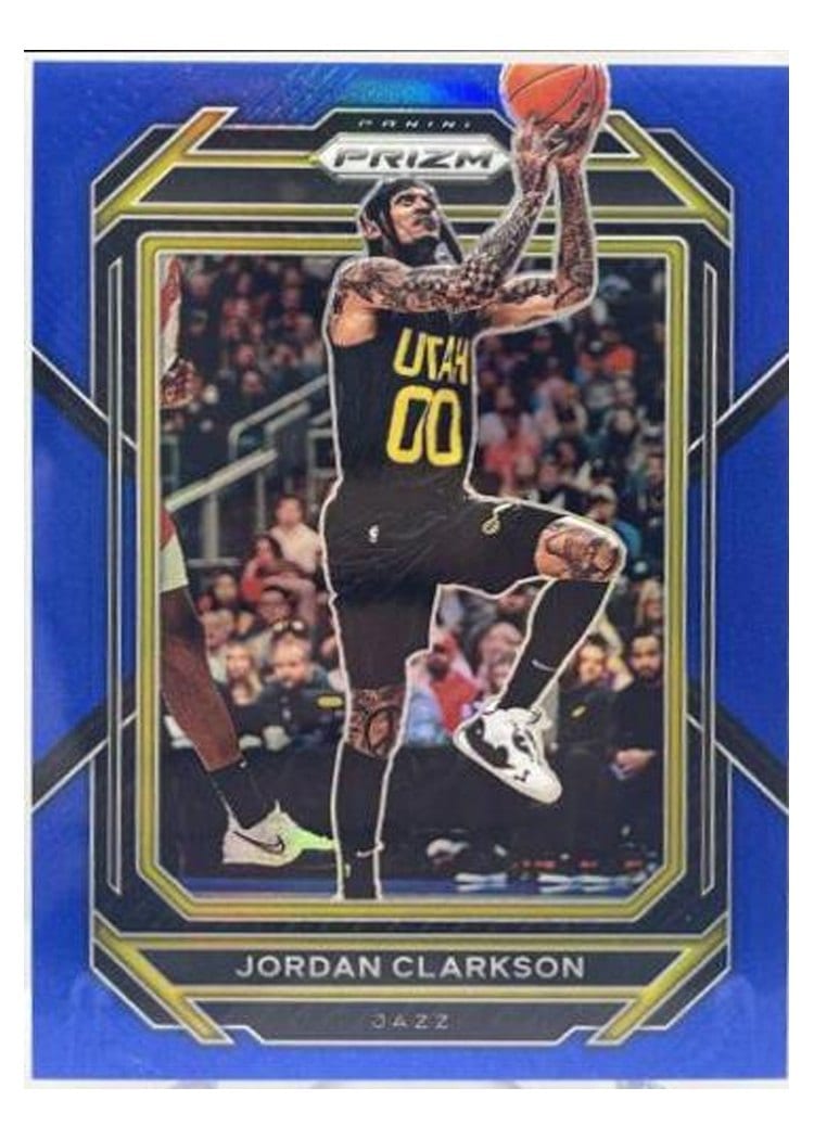 2022-23 Panini Prizm Base Set Jordan Clarkson #54 card