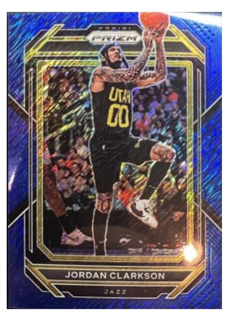 2022-23 Panini Prizm Base Set Jordan Clarkson #54 card