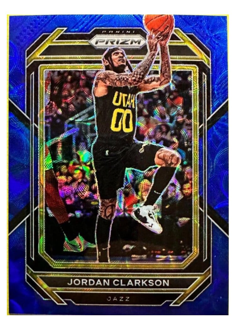 2022-23 Panini Prizm Base Set Jordan Clarkson #54 card