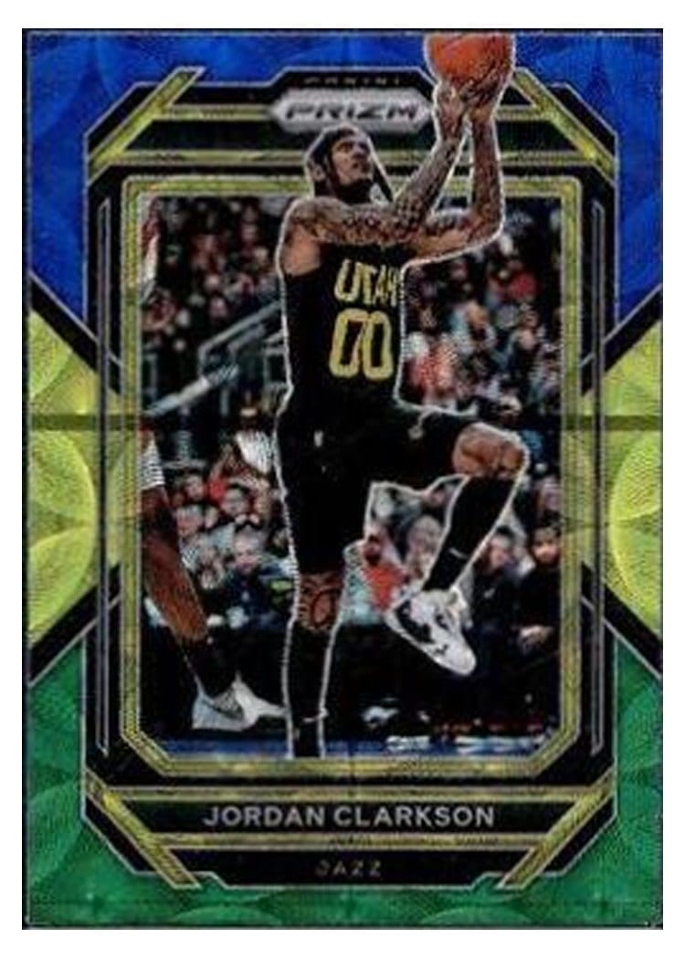 2022-23 Panini Prizm Base Set Jordan Clarkson #54 card