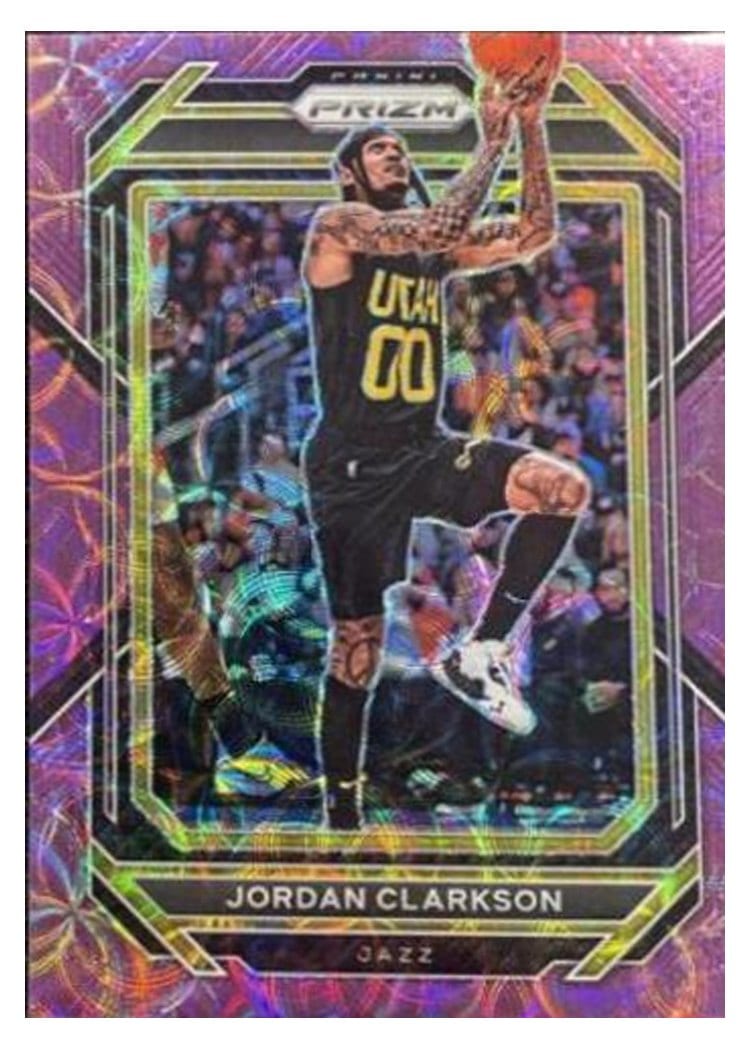 2022-23 Panini Prizm Base Set Jordan Clarkson #54 card