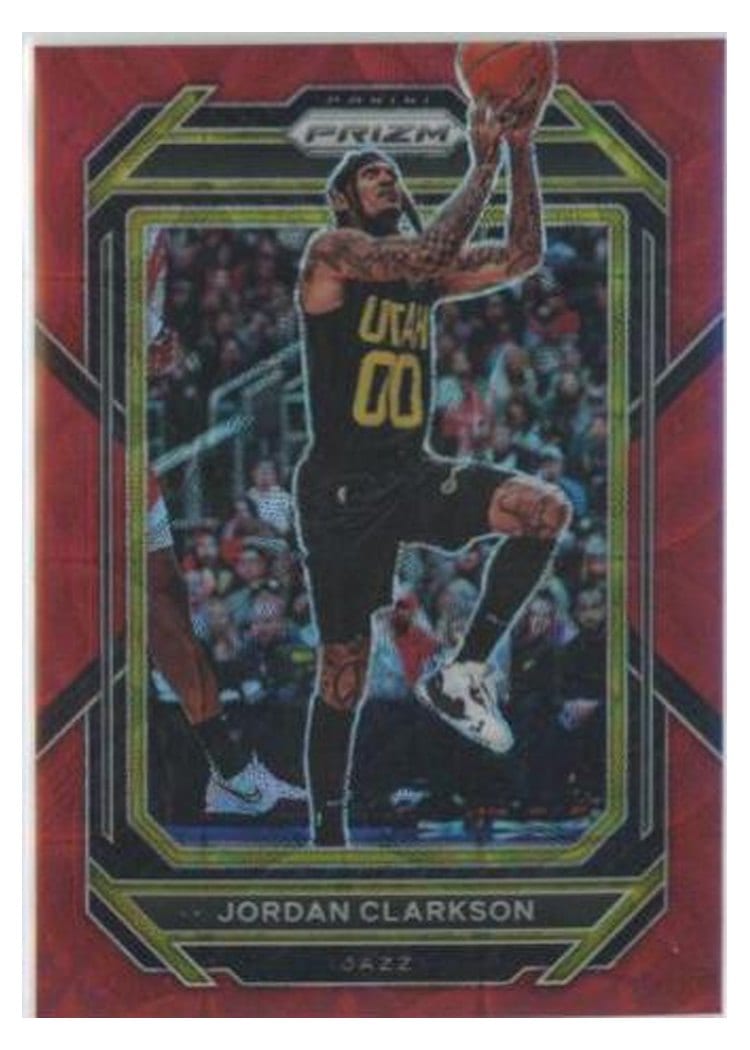 2022-23 Panini Prizm Base Set Jordan Clarkson #54 card