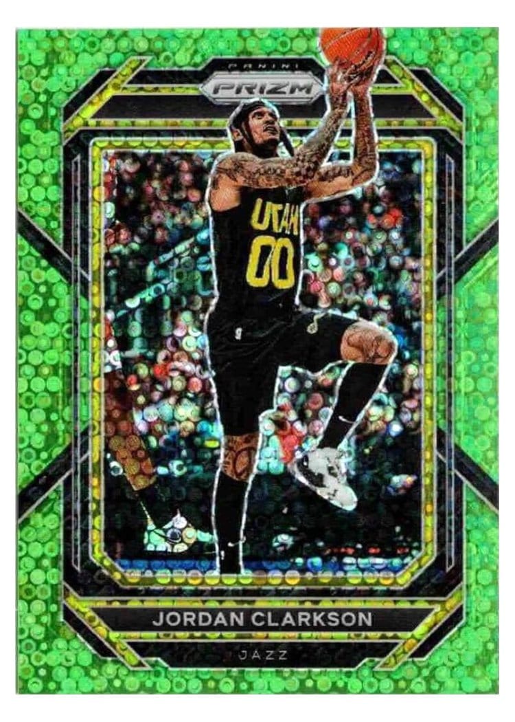 2022-23 Panini Prizm Base Set Jordan Clarkson #54 card