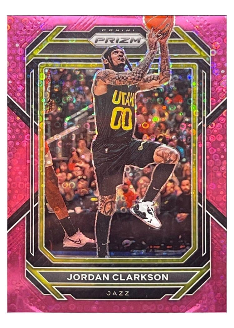2022-23 Panini Prizm Base Set Jordan Clarkson #54 card