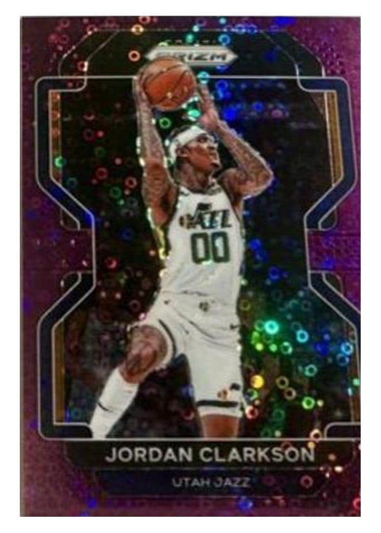 2022-23 Panini Prizm Base Set Jordan Clarkson #54 card