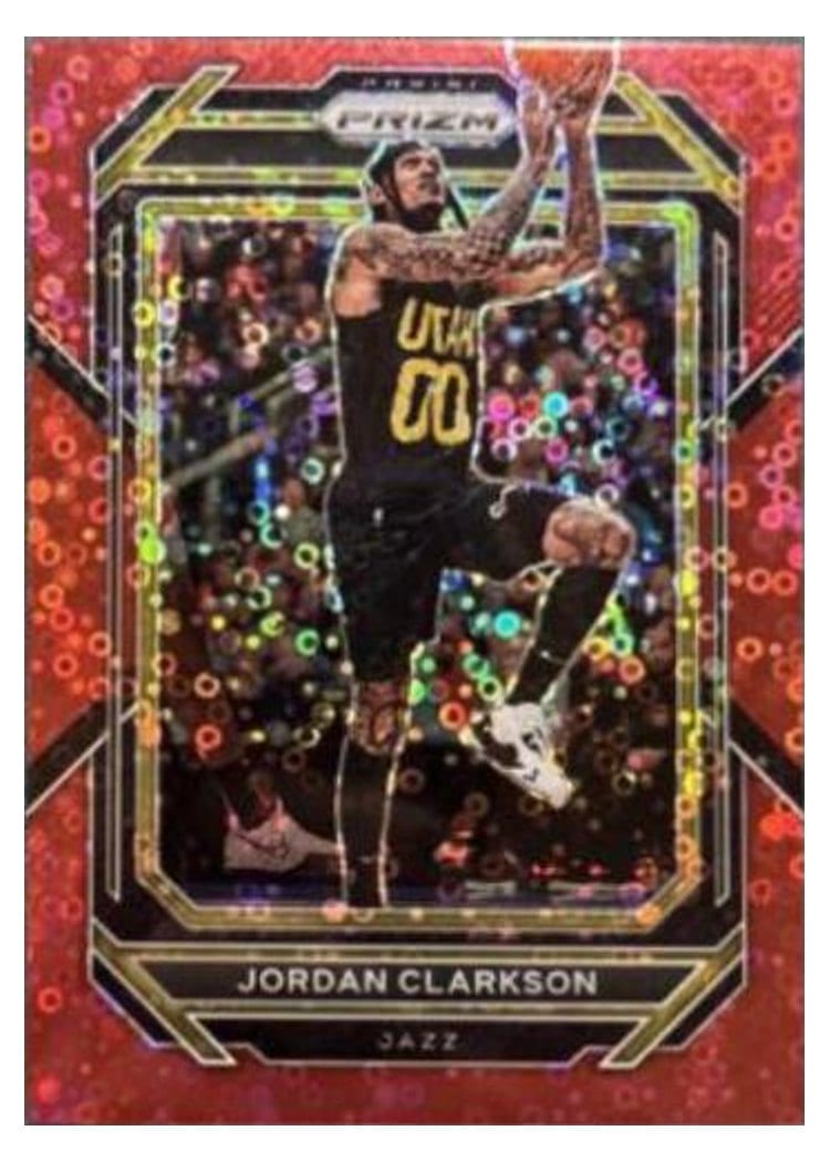 2022-23 Panini Prizm Base Set Jordan Clarkson #54 card