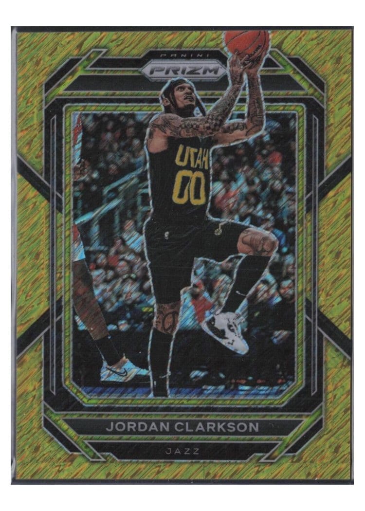 2022-23 Panini Prizm Base Set Jordan Clarkson #54 card