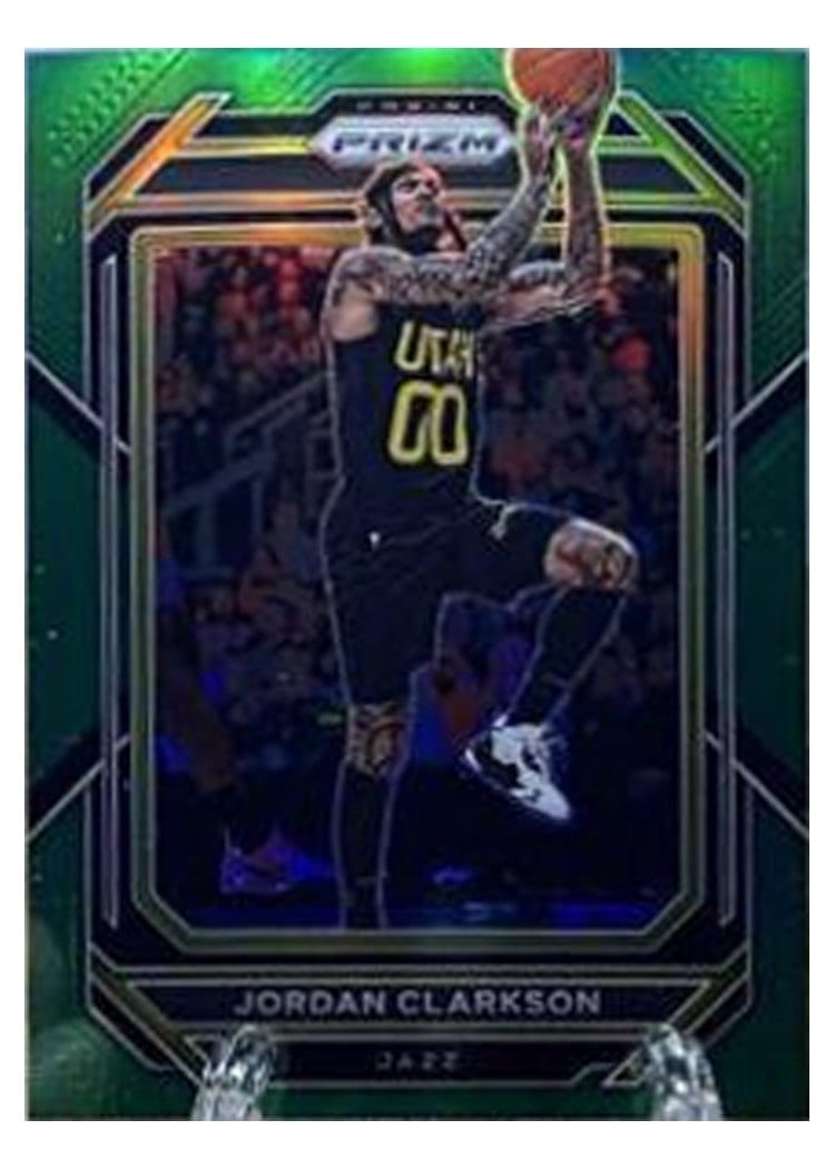 2022-23 Panini Prizm Base Set Jordan Clarkson #54 card