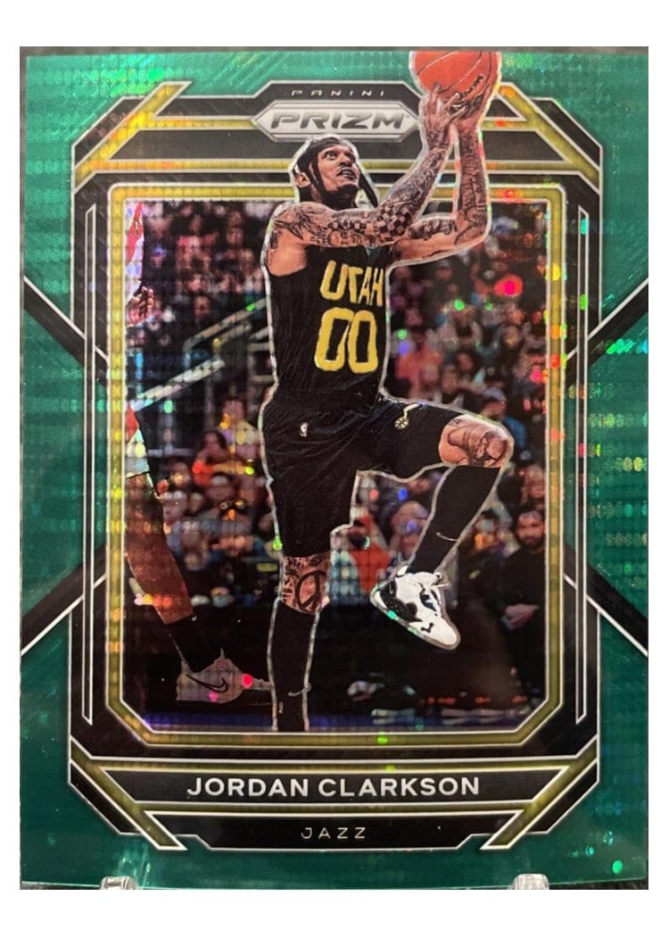 2022-23 Panini Prizm Base Set Jordan Clarkson #54 card