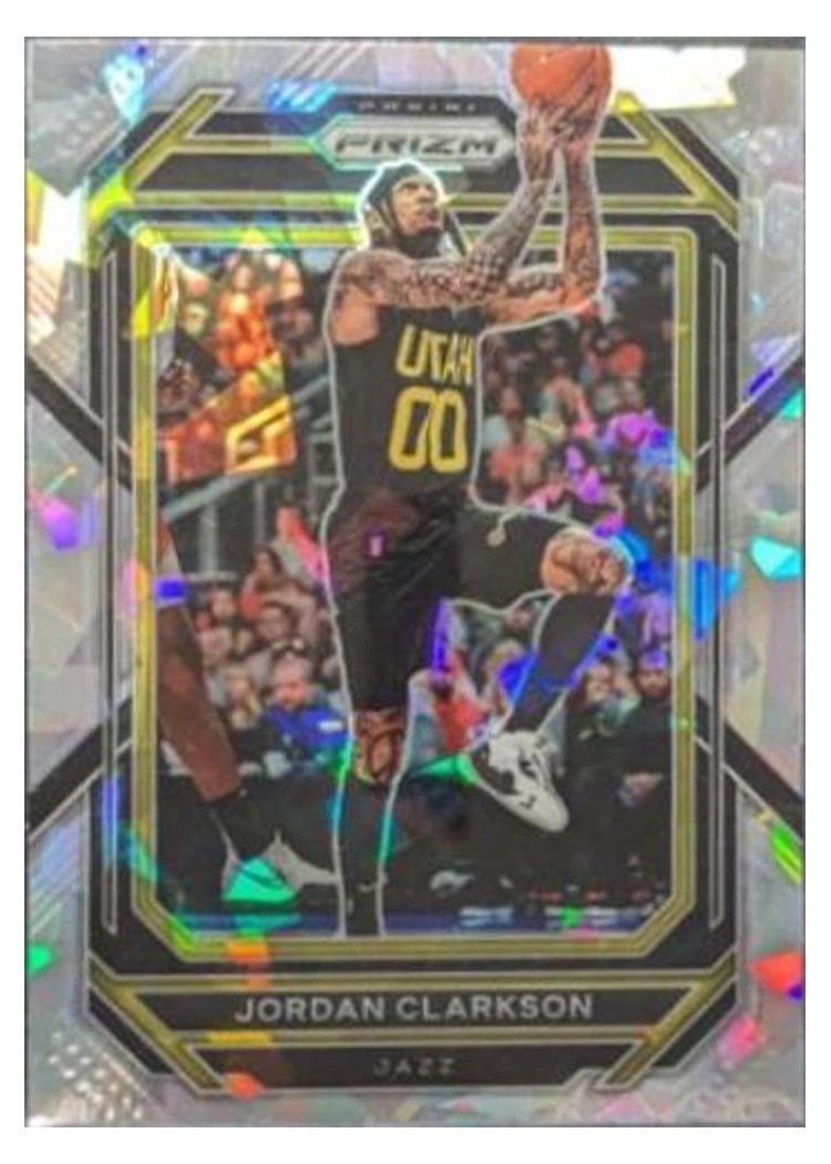 2022-23 Panini Prizm Base Set Jordan Clarkson #54 card
