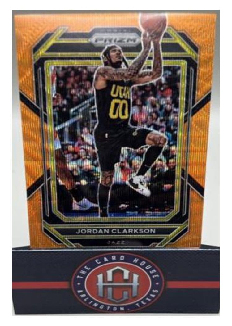 2022-23 Panini Prizm Base Set Jordan Clarkson #54 card