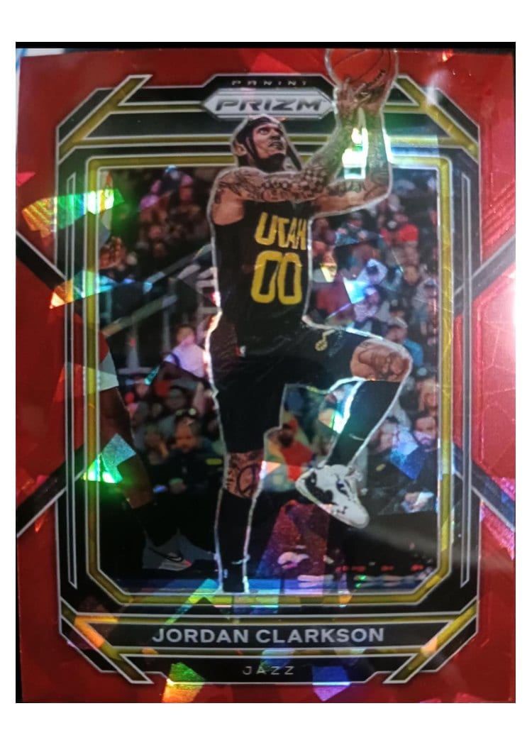 2022-23 Panini Prizm Base Set Jordan Clarkson #54 card