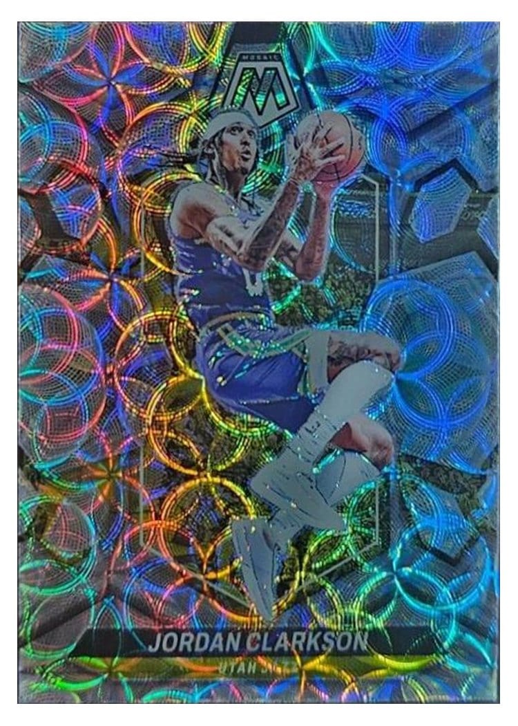 2023-24 Panini Mosaic Base Set Jordan Clarkson #42 card