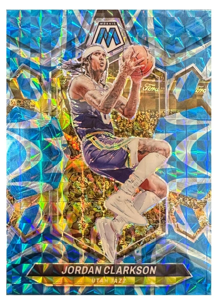 2023-24 Panini Mosaic Base Set Jordan Clarkson #42 card