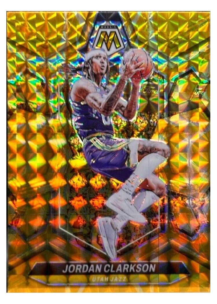 2023-24 Panini Mosaic Base Set Jordan Clarkson #42 card