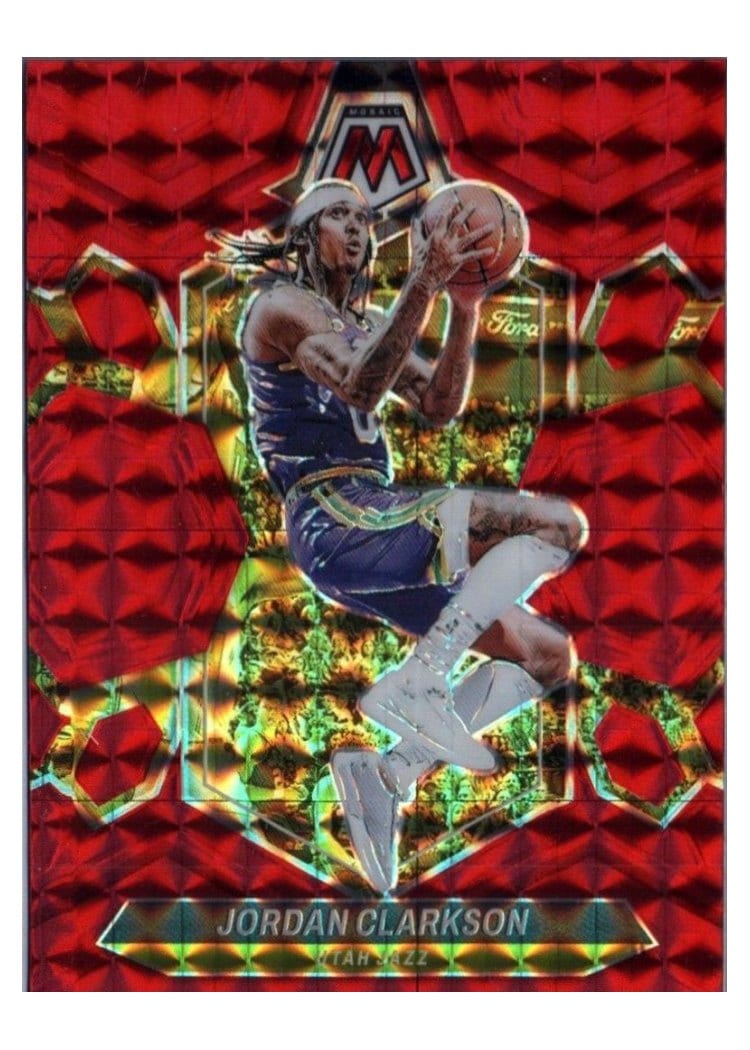 2023-24 Panini Mosaic Base Set Jordan Clarkson #42 card