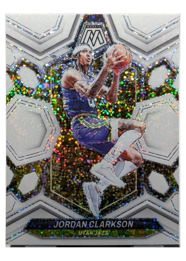 2023-24 Panini Mosaic Base Set Jordan Clarkson #42 card