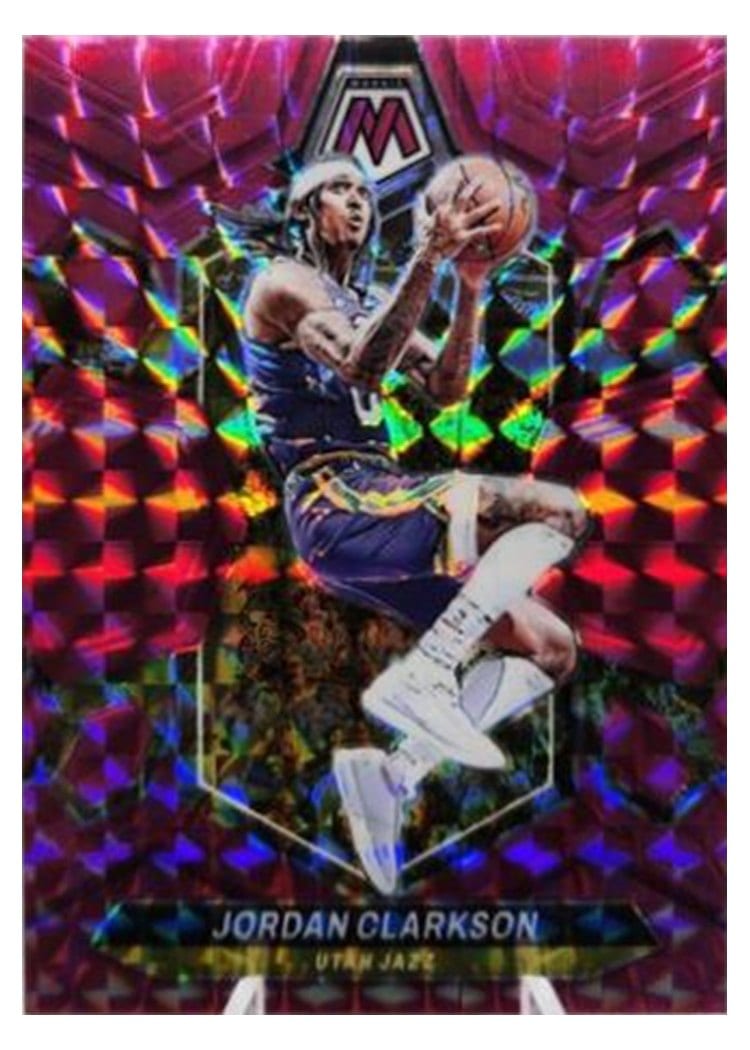 2023-24 Panini Mosaic Base Set Jordan Clarkson #42 card