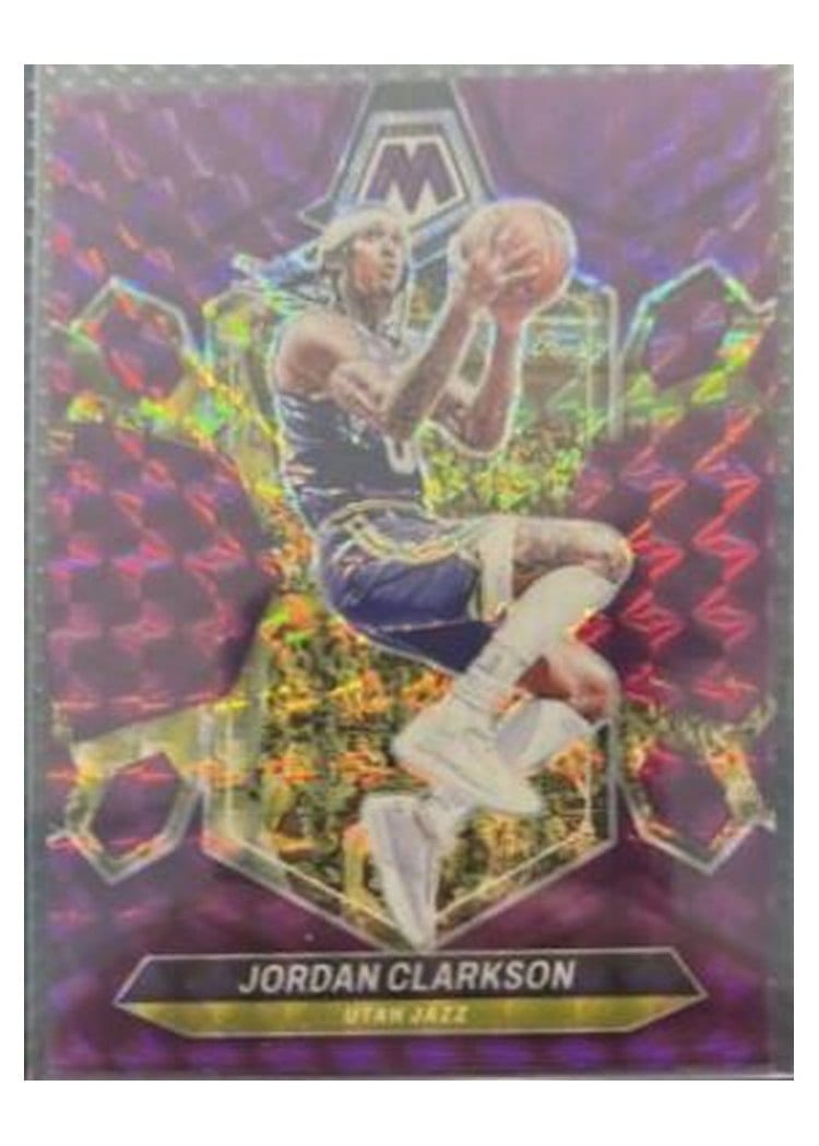 2023-24 Panini Mosaic Base Set Jordan Clarkson #42 card