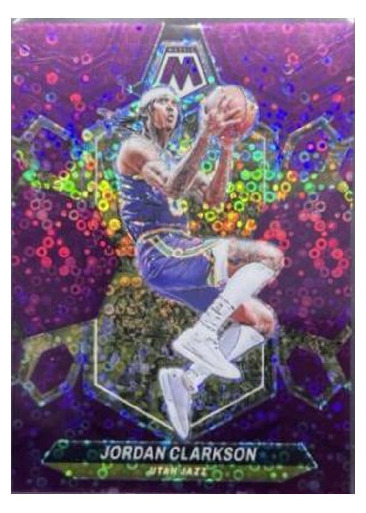 2023-24 Panini Mosaic Base Set Jordan Clarkson #42 card