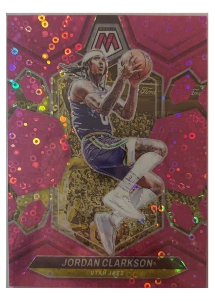 2023-24 Panini Mosaic Base Set Jordan Clarkson #42 card