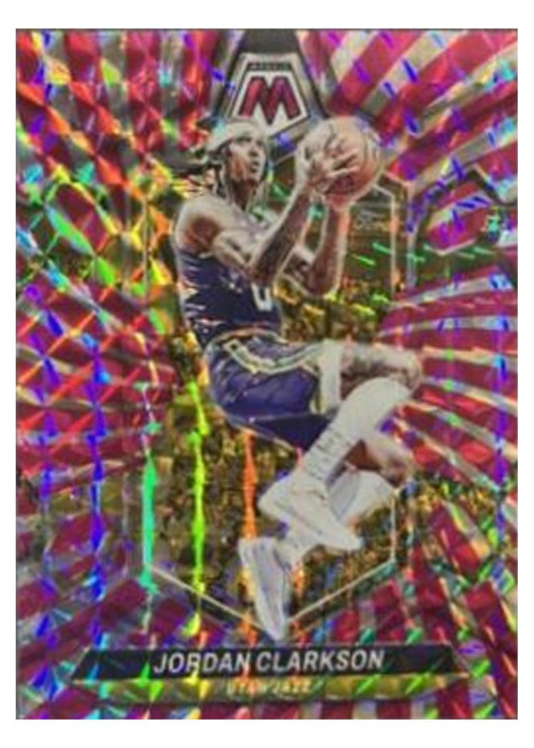 2023-24 Panini Mosaic Base Set Jordan Clarkson #42 card