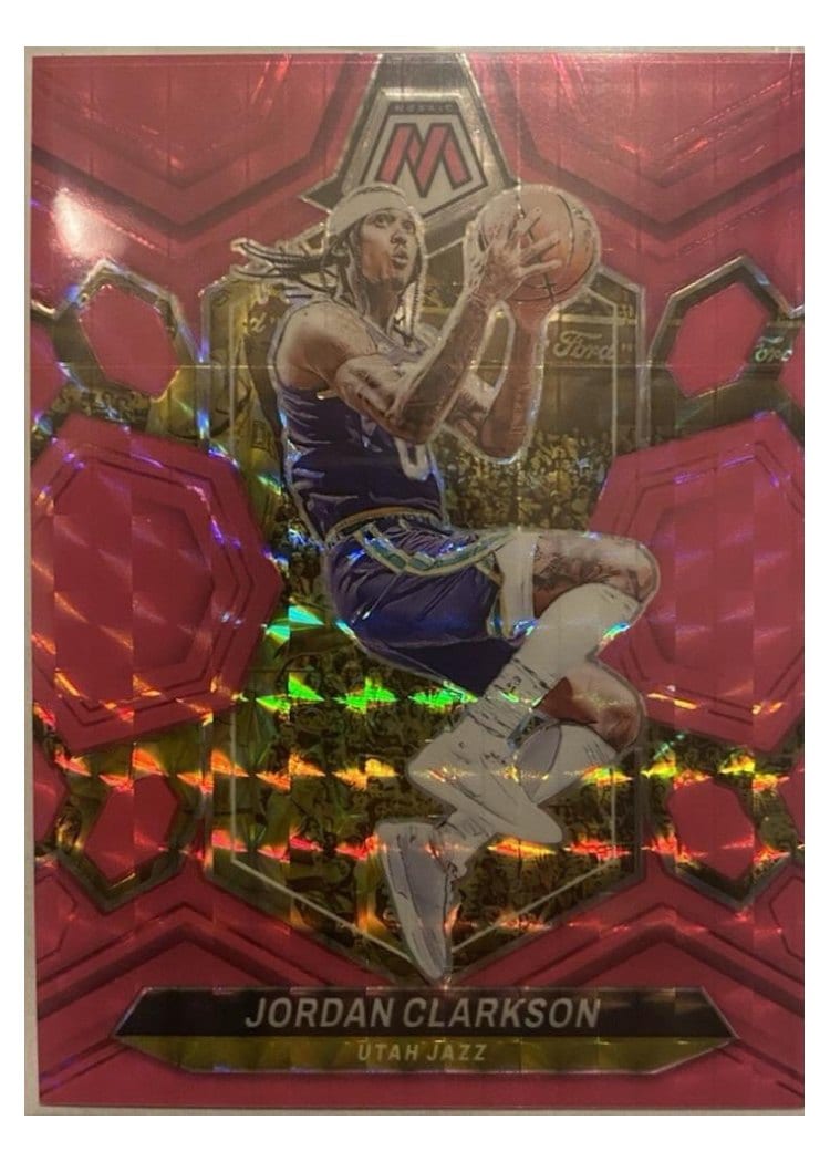 2023-24 Panini Mosaic Base Set Jordan Clarkson #42 card