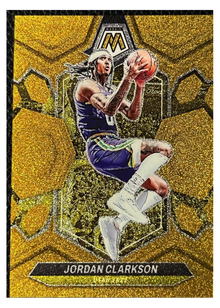 2023-24 Panini Mosaic Base Set Jordan Clarkson #42 card
