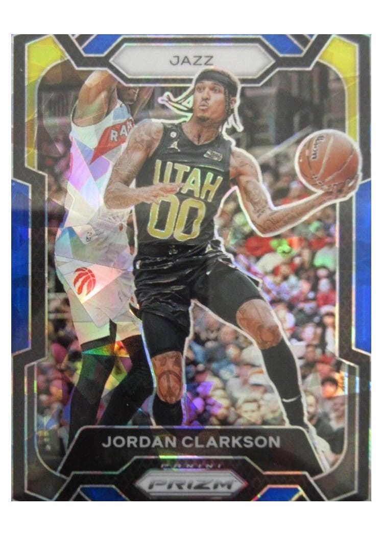 2023-24 Panini Prizm Base Set Jordan Clarkson #65 card