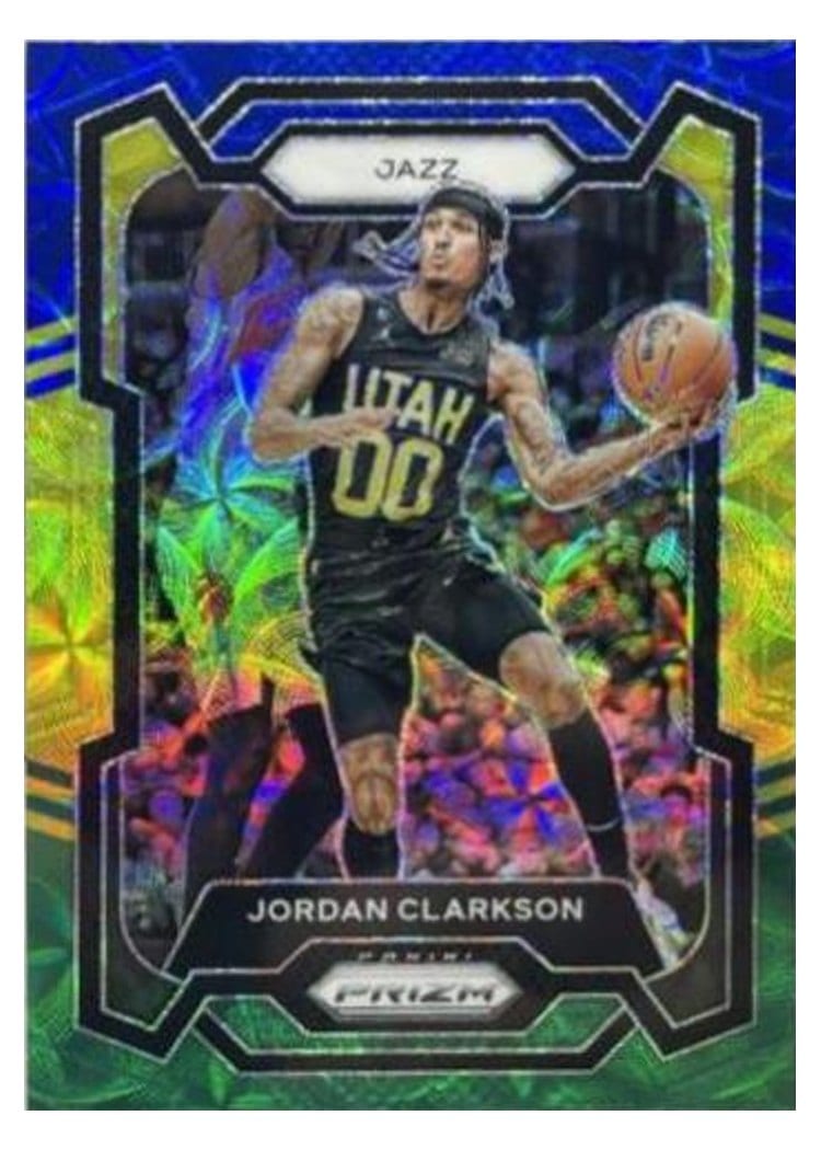 2023-24 Panini Prizm Base Set Jordan Clarkson #65 card