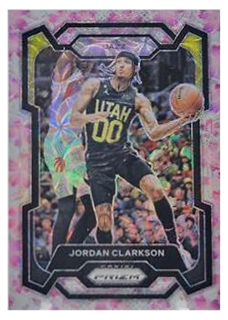 2023-24 Panini Prizm Base Set Jordan Clarkson #65 card