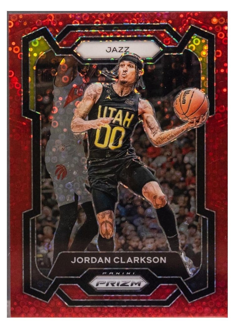 2023-24 Panini Prizm Base Set Jordan Clarkson #65 card