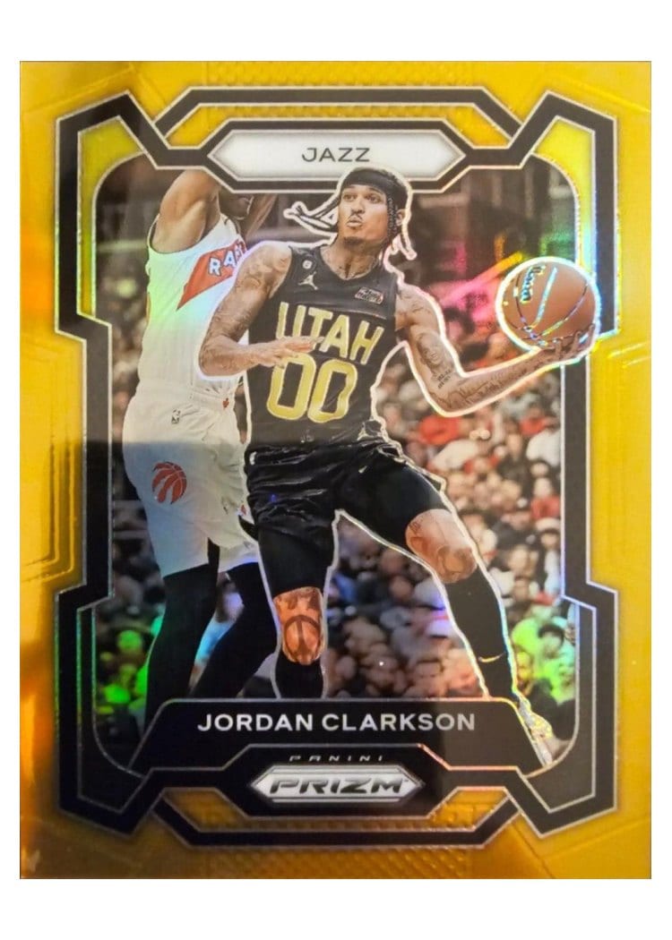 2023-24 Panini Prizm Base Set Jordan Clarkson #65 card