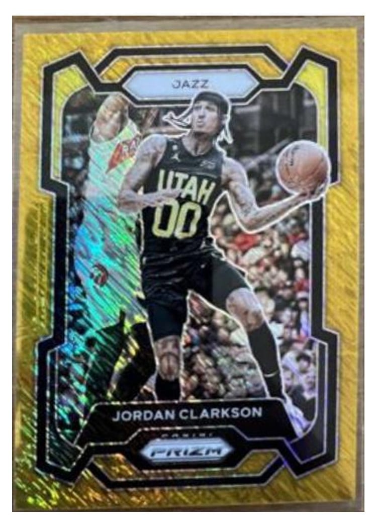 2023-24 Panini Prizm Base Set Jordan Clarkson #65 card