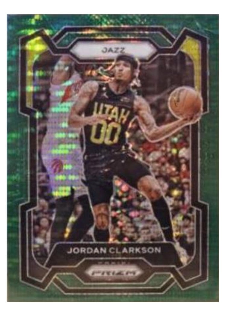2023-24 Panini Prizm Base Set Jordan Clarkson #65 card
