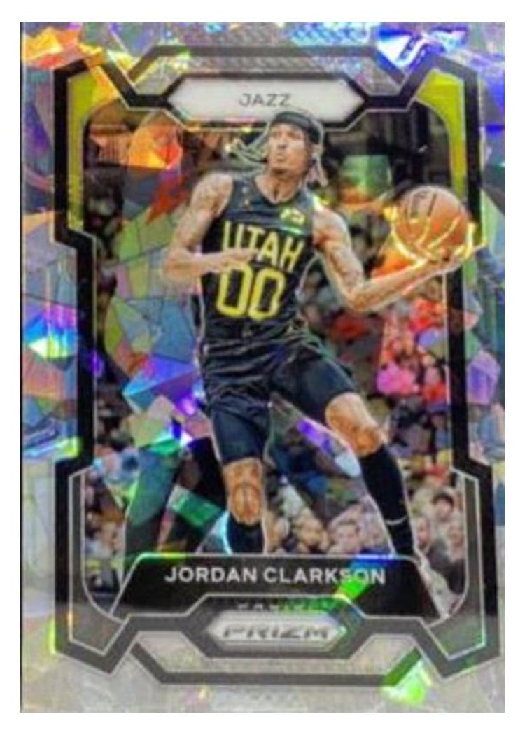 2023-24 Panini Prizm Base Set Jordan Clarkson #65 card