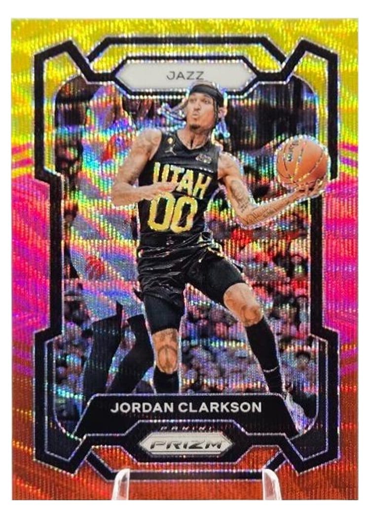2023-24 Panini Prizm Base Set Jordan Clarkson #65 card
