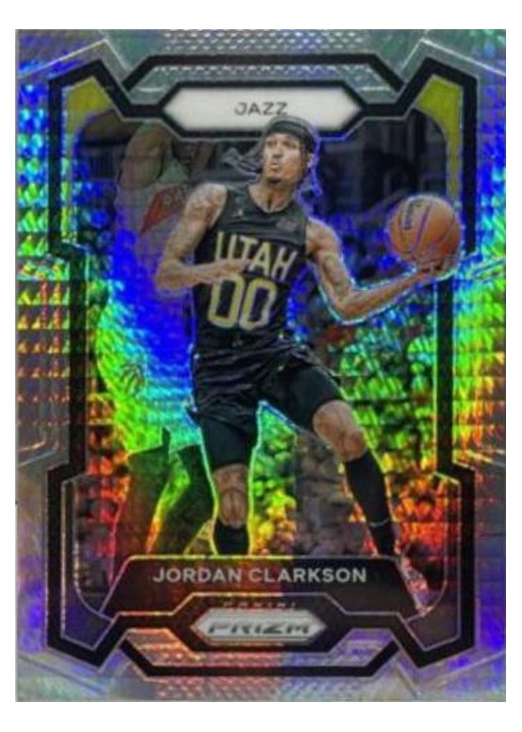 2023-24 Panini Prizm Base Set Jordan Clarkson #65 card